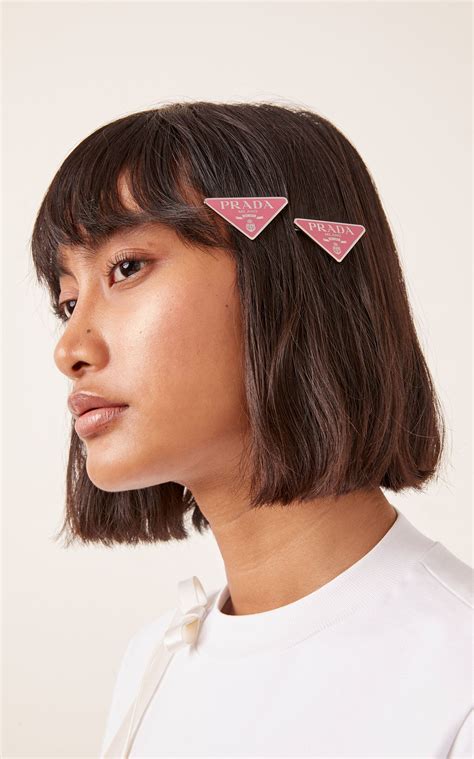 prada barrette|prada hair accessories.